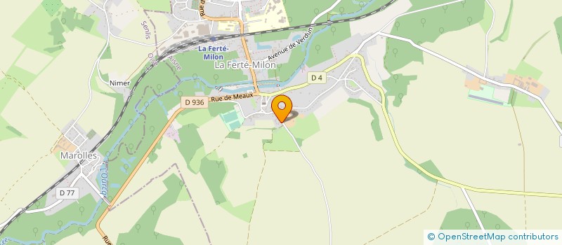 localisation de l'entreprise SCI DE VIEUX PONT  LA FERTE-MILON