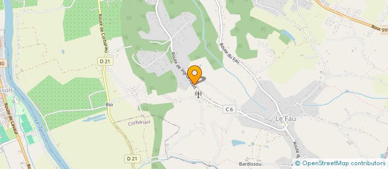 localisation de l'entreprise SCI DE VIGNARNAUD  MONTAUBAN