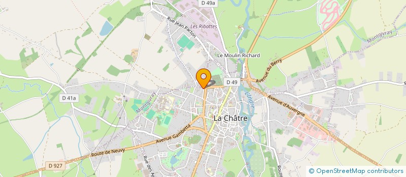 localisation de l'entreprise SCI DE VIGNY à LA CHATRE