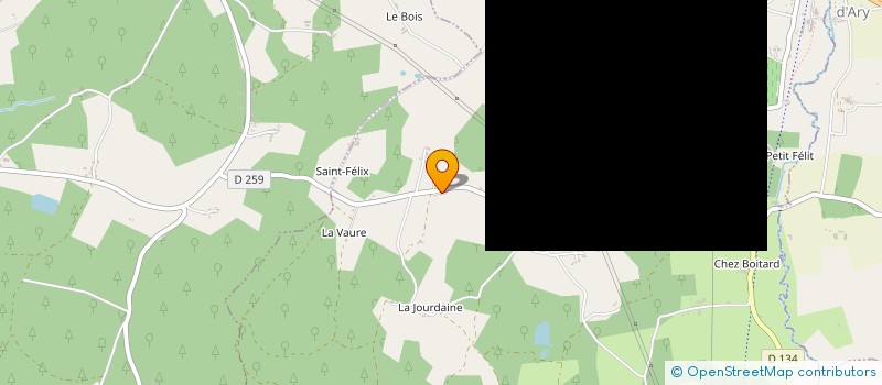 localisation de l'entreprise SCI  DE VIGNY  MONTLIEU-LA-GARDE