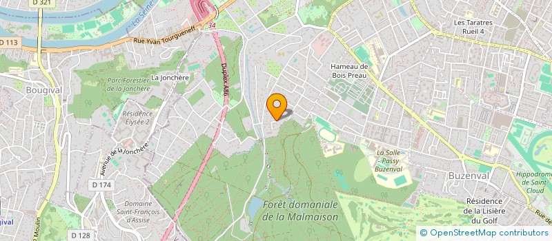 localisation de l'entreprise SCI DE VIGNY à RUEIL-MALMAISON