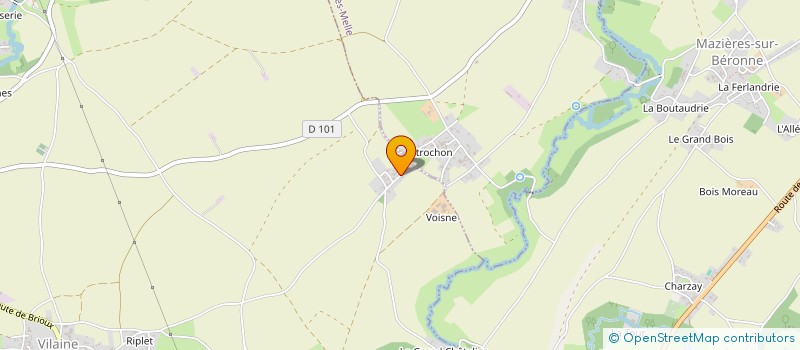 localisation de l'entreprise SCI DE VILAINE  PERIGNE