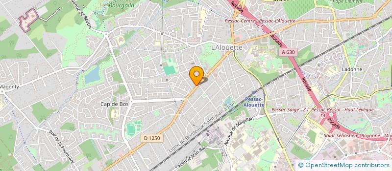 localisation de l'entreprise SCI DE VILANOVA à PESSAC