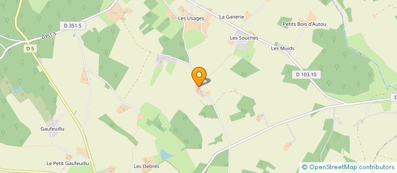 localisation de l'entreprise SCI DE VILLEMAIGRE à SAINTIGNY