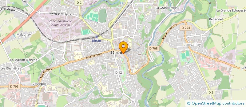 localisation de l'entreprise SCI DE VILLEMUR  DINAN