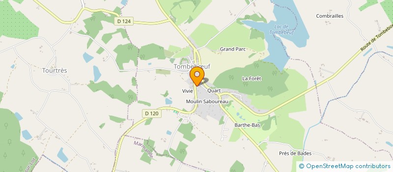 localisation de l'entreprise SCI DE VILLENEUVE  TOMBEBOEUF