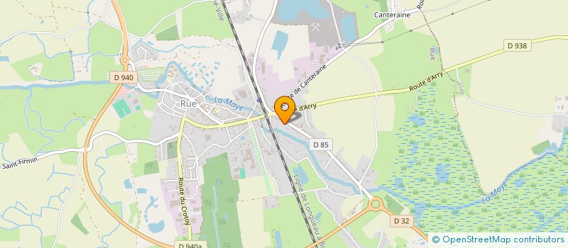 localisation de l'entreprise SCI DE VILLENEUVE  RUE