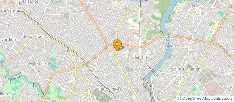 localisation de l'entreprise SCI DE VILLENEUVE  NANTES