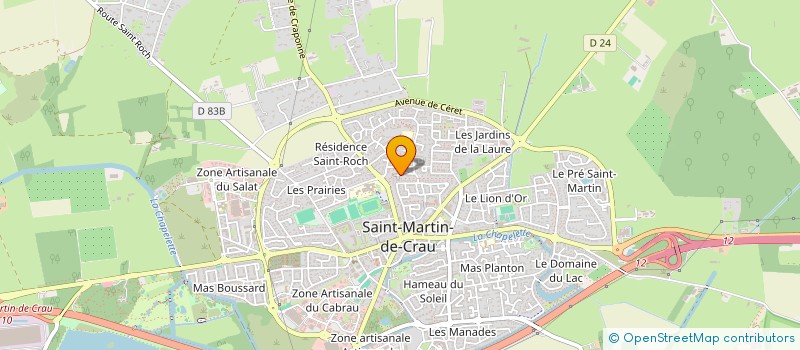 localisation de l'entreprise SCI DE VILLEPAIL à SAINT-MARTIN-DE-CRAU