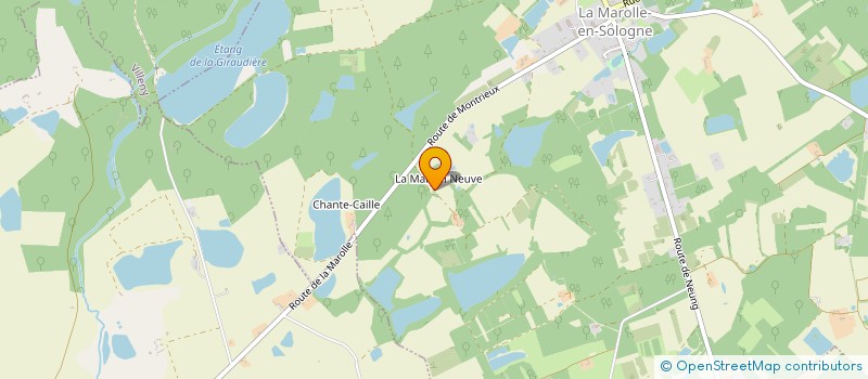 localisation de l'entreprise SCI DE VILLEPALAY  SAINT-VIATRE