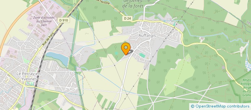 localisation de l'entreprise SCI DE VILLEQUOY  AUFFARGIS