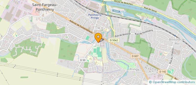 localisation de l'entreprise SCI DE VILLIERS  SAINT-FARGEAU-PONTHIERRY