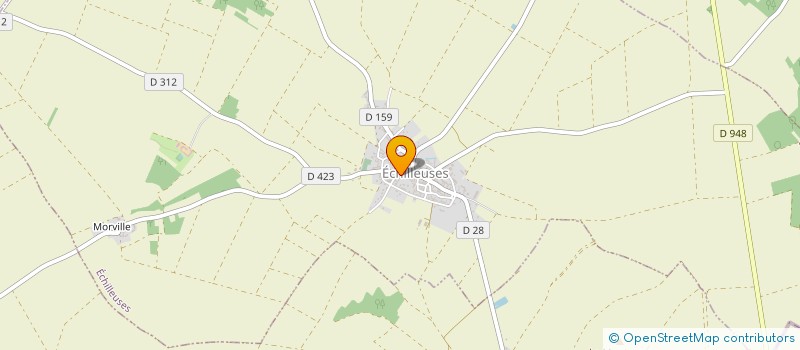 localisation de l'entreprise SCI DE VILLIERS à ECHILLEUSES