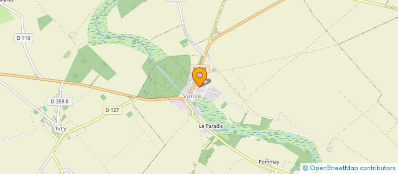 localisation de l'entreprise SCI DE VILLOURS à VARIZE