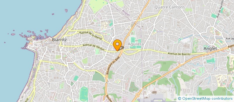 localisation de l'entreprise SCI DE VINCENZ à BIARRITZ