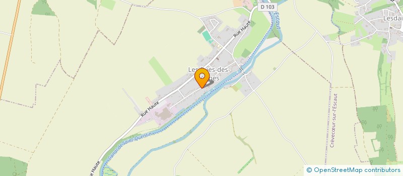 localisation de l'entreprise SCI DE VINCHY  LES RUES-DES-VIGNES