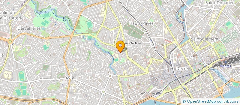 localisation de l'entreprise SCI DE VINCI  NANTES