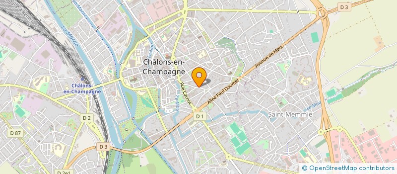 localisation de l'entreprise SCI DE VINETZ  CHALONS-EN-CHAMPAGNE