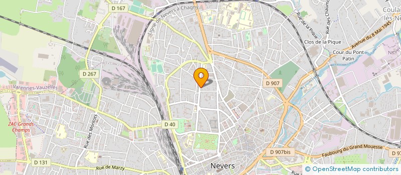 localisation de l'entreprise SCI DE VINGEUX à NEVERS