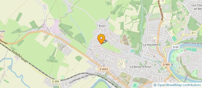 localisation de l'entreprise SCI DE VINSCI à CHARLEVILLE-MEZIERES