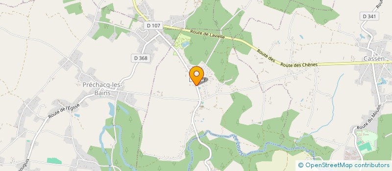 localisation de l'entreprise SCI DE VIREVENT  LOUER