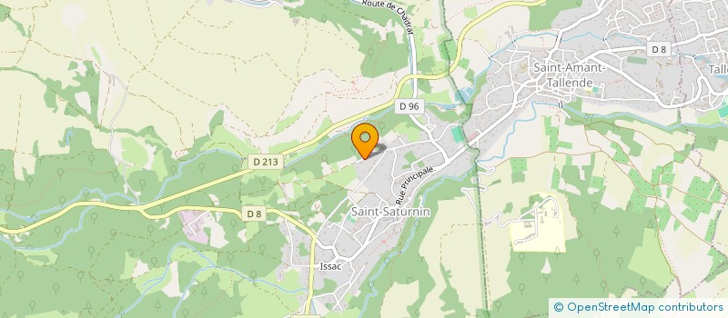 localisation de l'entreprise SCI DE VOCAN à SAINT-SATURNIN