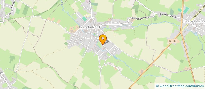 localisation de l'entreprise SCI DE WAGNONVILLE  POIX-DU-NORD