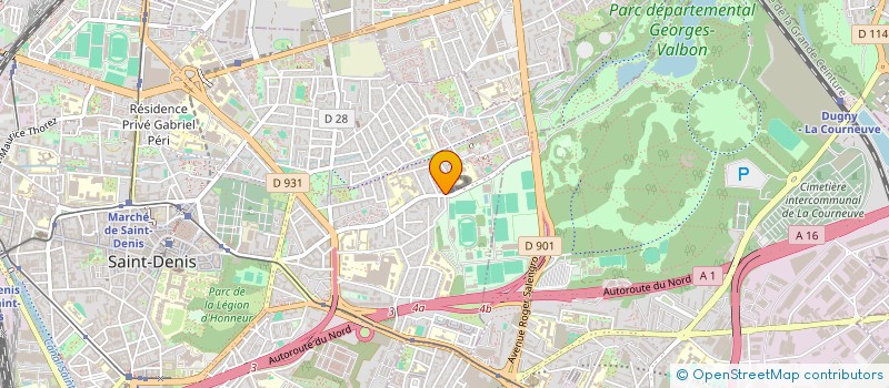 localisation de l'entreprise SCI DE WEIMAR à SAINT-DENIS