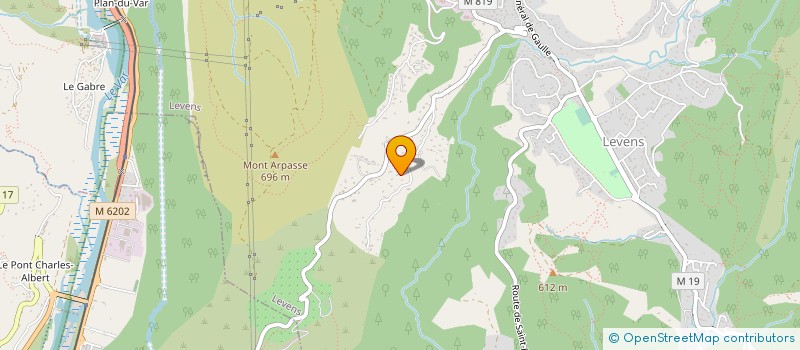 localisation de l'entreprise SCI DE WIT ET COMPAGNIE  LEVENS