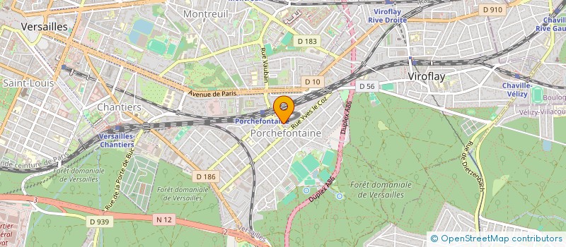 localisation de l'entreprise SCI DE YART à VERSAILLES
