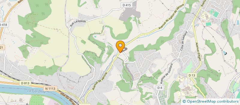 localisation de l'entreprise SCI DE YONS à FOULAYRONNES