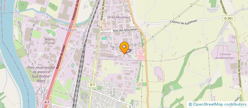 localisation de l'entreprise SCI DE ZILAV à VALENCE
