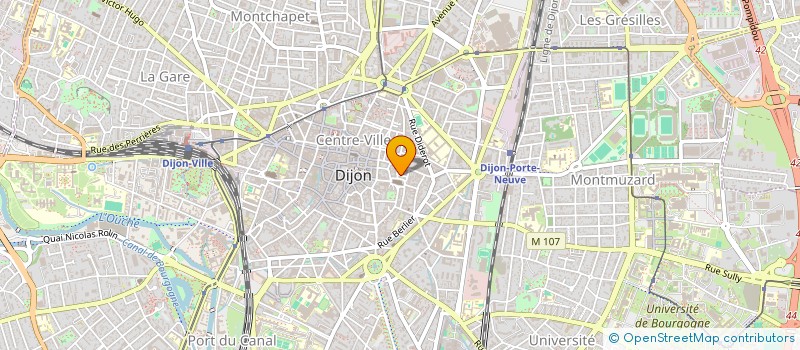 localisation de l'entreprise SCI DEA 21 à DIJON