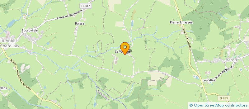 localisation de l'entreprise SCI DEAL  GRANDVAUX