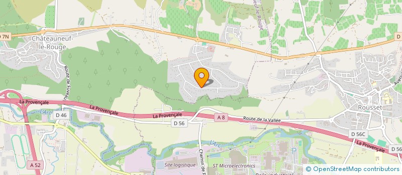 localisation de l'entreprise SCI DEAL IMMO  CHATEAUNEUF-LE-ROUGE