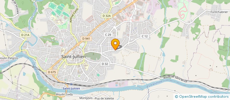 localisation de l'entreprise SCI DEAN à SAINT-JUNIEN