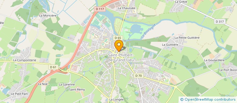 localisation de l'entreprise SCI DEAS  SAINT-PHILBERT-DE-GRAND-LIEU