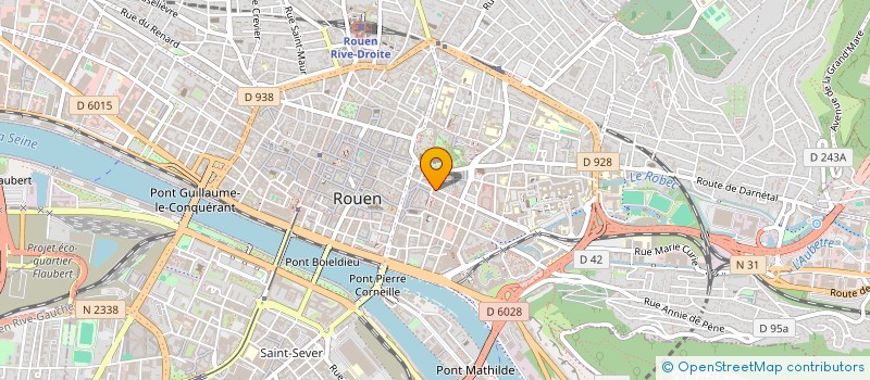 localisation de l'entreprise SCI DEAU  ROUEN