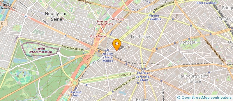 localisation de l'entreprise SCI DEBARCOQ  POITIERS