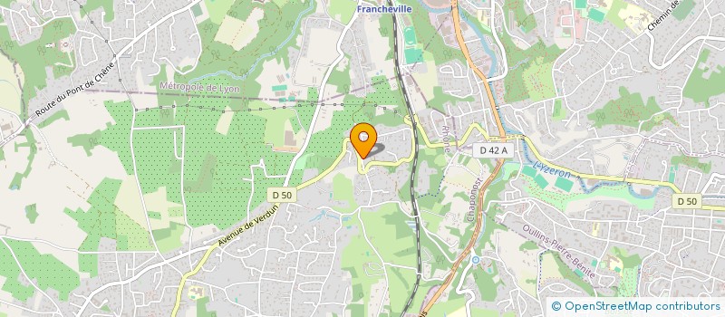 localisation de l'entreprise SCI DEBARD-BONNET  CHAPONOST