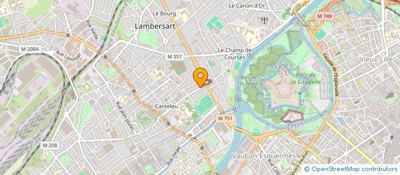 localisation de l'entreprise SCI DEBARGE RUFFIN à LAMBERSART