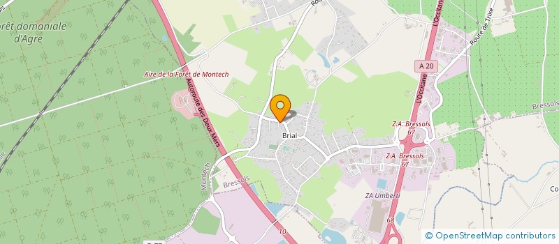 localisation de l'entreprise SCI DEBIOLLES  BRESSOLS