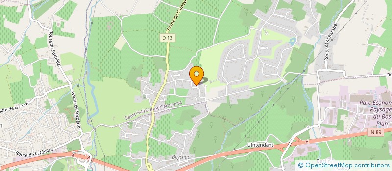 localisation de l'entreprise SCI DEBOLO  SAINT-SULPICE-ET-CAMEYRAC