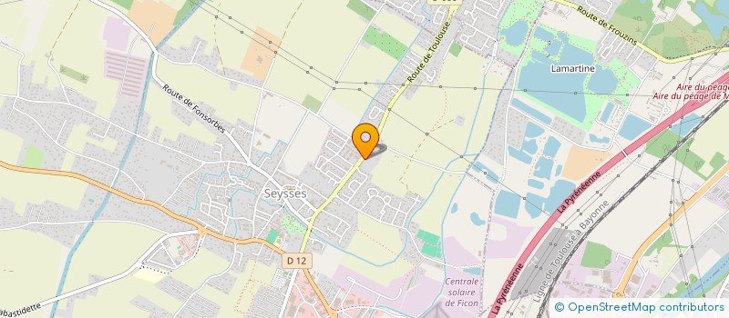 localisation de l'entreprise SCI DEBOMA  SEYSSES