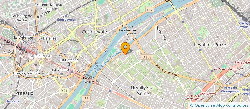 localisation de l'entreprise SCI DEBONHOMME INVEST à NEUILLY-SUR-SEINE