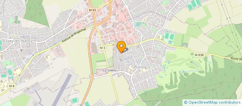 localisation de l'entreprise SCI DEBONNAIRE  PULNOY