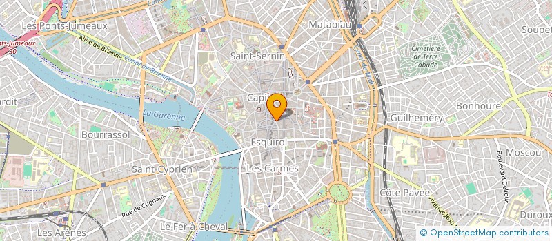 localisation de l'entreprise SCI DEBORAH à TOULOUSE