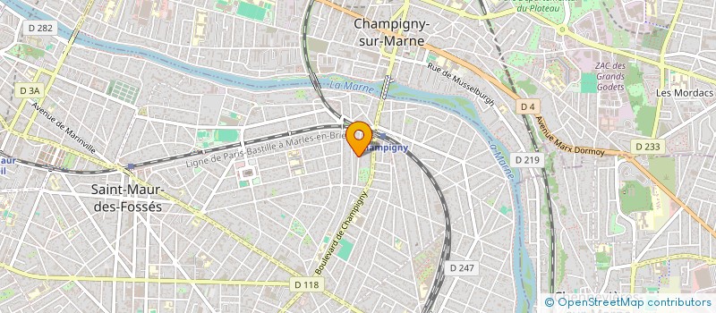 localisation de l'entreprise SCI DEBORAH à SAINT-MAUR-DES-FOSSES