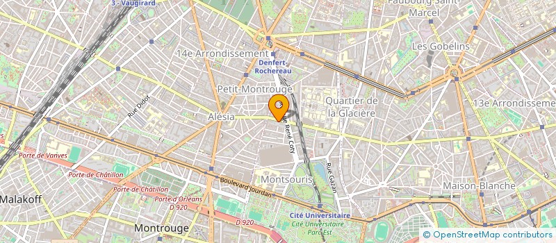 localisation de l'entreprise SCI DEBORD  PARIS