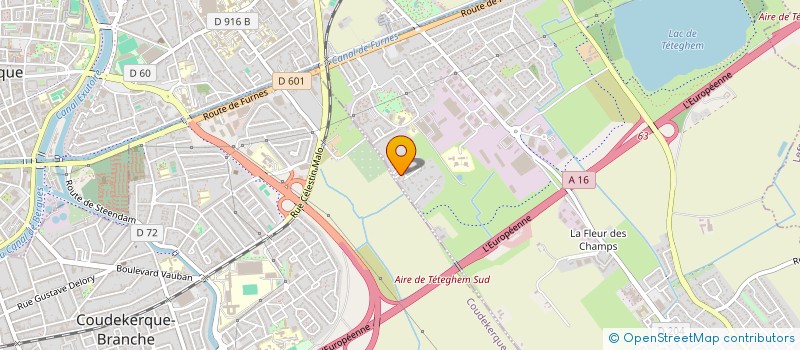 localisation de l'entreprise SCI DEBOUDT  TETEGHEM-COUDEKERQUE-VILLAGE